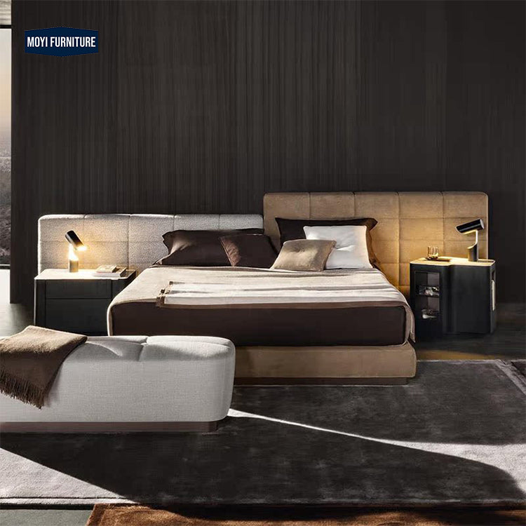 Cozy And Elegant Wood Bed New Modern Vibe
