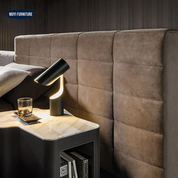Cozy And Elegant Wood Bed New Modern Vibe