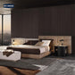Cozy And Elegant Wood Bed New Modern Vibe