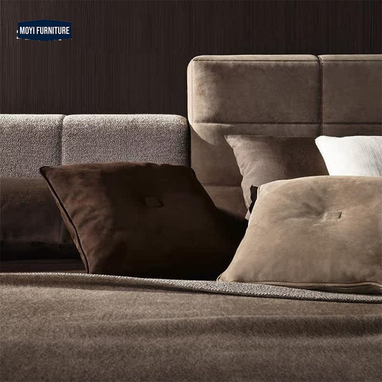Cozy And Elegant Wood Bed New Modern Vibe