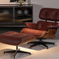 Accent chair with ottoman