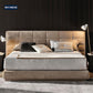 Cozy And Elegant Wood Bed New Modern Vibe