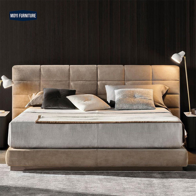 Cozy And Elegant Wood Bed New Modern Vibe