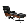 Accent chair with ottoman