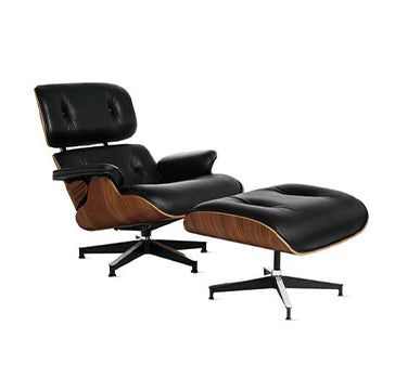 Accent chair with ottoman